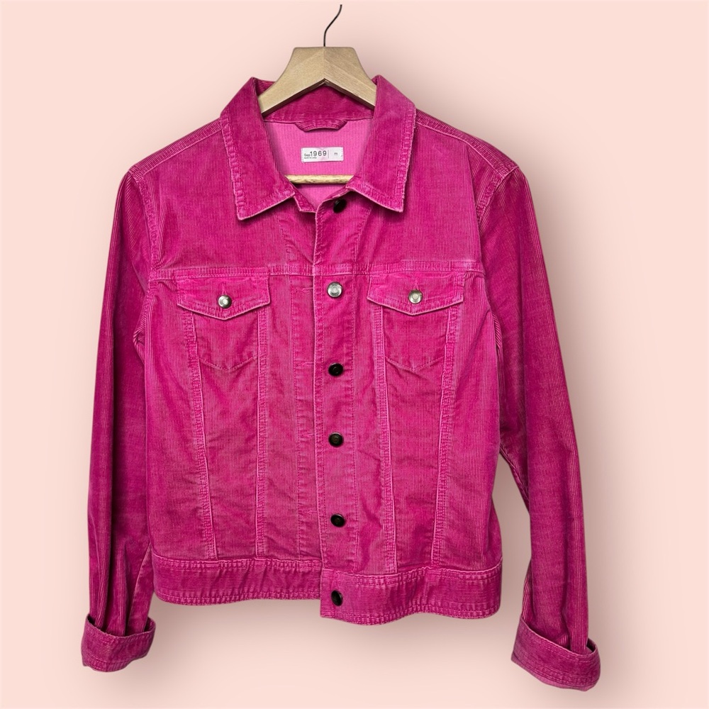 GAP Pink Jean Jacket Classic Style